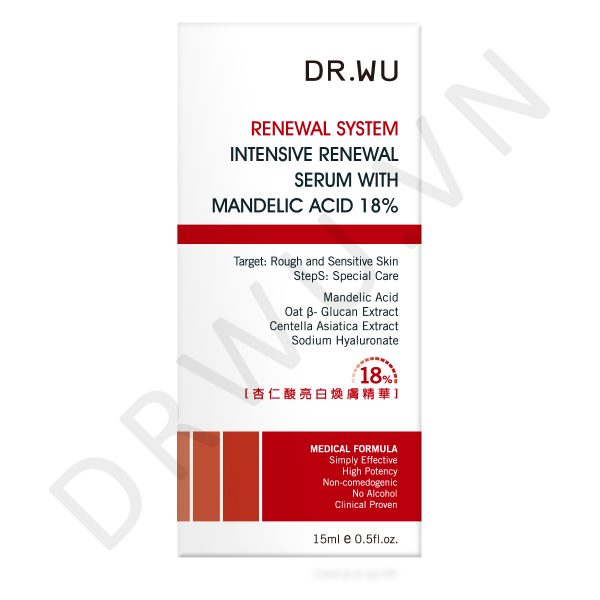 DR.WU INTENSIVE RENEWAL SERUM WITH MANDELIC ACID 18% 15ML (3)