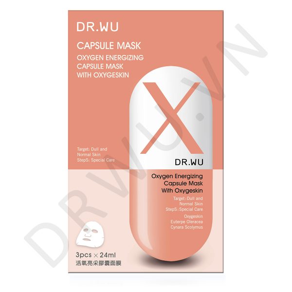 DR.WU Oxygen Energizing Capsule Mask With Oxygeskin 3PCS (1)