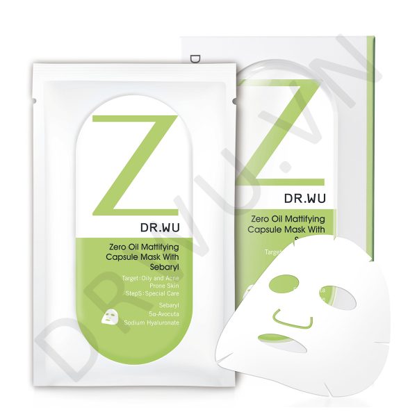 DR.WU Zero Oil Mattifying Capsule Mask With Sebaryl 3PCS (1)